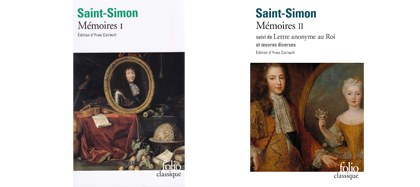 Mémoires de Saint-Simon, Folio Classiques, 2018, tome 1 ou 2